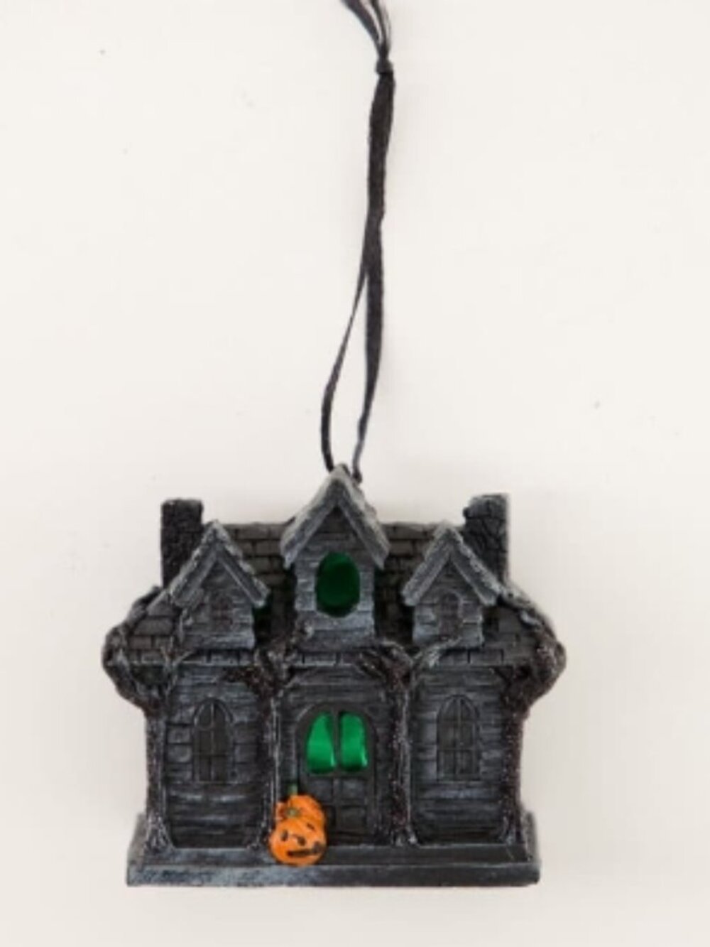 Set of 2 2026 Cracker Barrel Halloween Haunted House Ornaments LED New